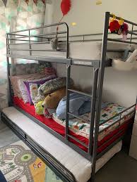 ikea bunk bed with pull out furniture