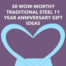 steel 11 year anniversary gift ideas