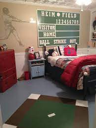 baseball themed bedroom