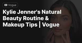 natural beauty routine makeup tips