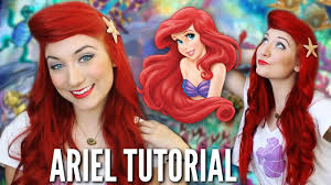 ariel the little mermaid hair