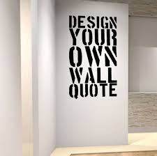 personalised wall art decal design your