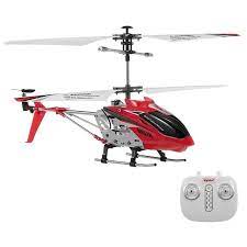 syma rc helicopter s107h red