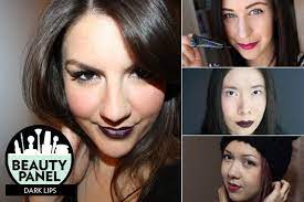 how to wear a dark lip 8 beauty panel