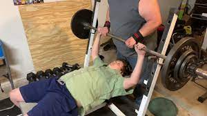 20 years later, i can't do 225 now but the shoulders take a lot of abuse when you'r. 12 Year Old Grandson Personal Bench Press 167 Lbrecord Youtube