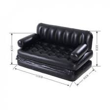 Inflatable 3 Seater Queen Size Sofa Cum Bed