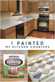 i painted my kitchen countertops ugly