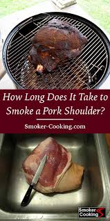 time required for smoking pork shoulder