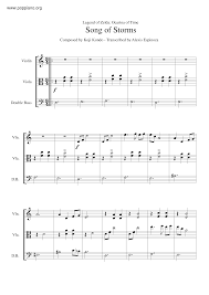 Hey, don't leave that quickly, there is plenty of anime sheet music on this website. The Legend Of Zelda Ocarina Of Time Song Of Storms Sheet Music Pdf Free Score Download