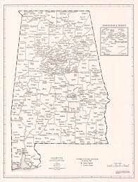 Most historical maps of alabama were published in atlases and spans over 200 years of growth for the state. Cleartype County Town Map Of Alabama Maps Project Birmingham Public Library Digital Collections