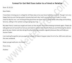 Write A Get Well Soon Letter To A Friend Or Relative