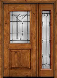 rustic old world exterior door 1 3 4