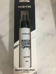 max more makeup fixing spray
