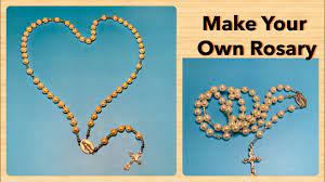 how to make your own rosary diy