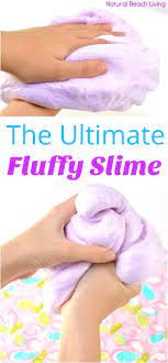 make super fluffy slime recipe with