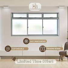 Sliding Window With Silver Frame Yi