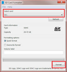 Using Sd Formatter Tool To Restore Full Capacity On Sdhc