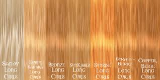 Golden Blonde Hair Color Chart Hair Style And Color For Woman
