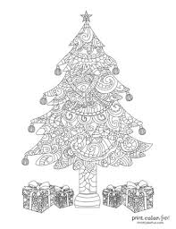 Hello and welcome to the amazingly festive world of christmas tree coloring pages. Top 100 Christmas Tree Coloring Pages The Ultimate Free Printable Collection Print Color Fun