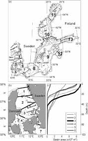 Breiten sund, den 2½ m. A Map Of The Baltic Belt And Kattegat Including Borders Between Download Scientific Diagram