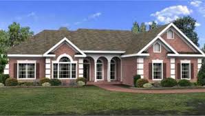 Colonial House Plan With 3 Bedrooms And
