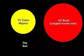 Also, r.i.p uy scuti's spot for the largest star. Which Star Is Bigger Vy Canis Majoris Or Uy Scuti Quora