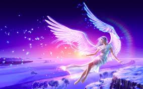 Angel Wings Flying Fantasy Art