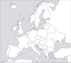 Both continents have a number of countries that have their own significance. Europe Blank Map