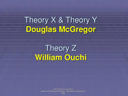 douglas mcgregor theory z william ouchi