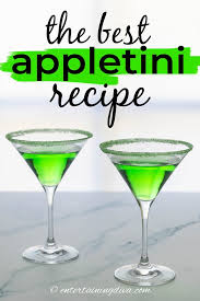 appletini the best sour apple martini