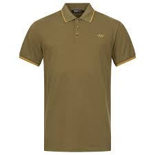 Herren Polo Shirt 22 - Größe: M | Farbe: dunkel oliv