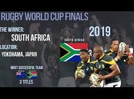 2019 rugby world cup winners and