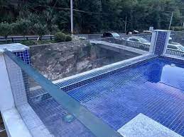 Indoor Glass Wall Swimming Pool