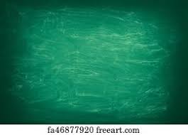 Free Art Print Of Crayon Tops With A Green Chalkboard Background
