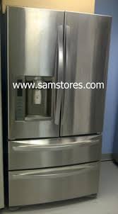I have scratches on my stainless steel lg refrigerator. Lg Lmx28988st 27 5 Cu Ft French Door Refrigerator Double Freezer Stainless Steel Factor