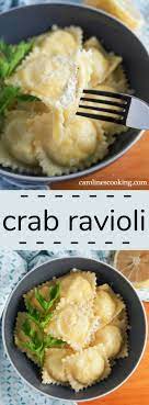 crab ravioli caroline s cooking