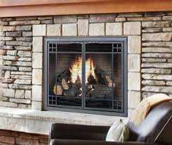 benefits of glass fireplace doors