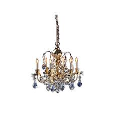 6 Arm Crystal Chandelier By Cir Kit Concepts Crystal Chandelier Chandelier Dollhouse Lighting