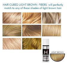 haircubed fiber light brown color 8 9
