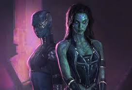 Let us know in the comment section below. Guardians Of The Galaxy Concept Art Shows Unused Gamora And Nebula Character Designs Film