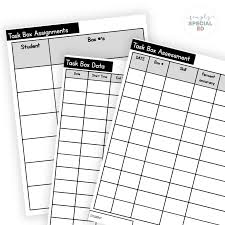 setting up data sheets for ot students