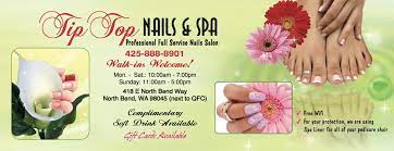 tip top nails spa on north bend wa