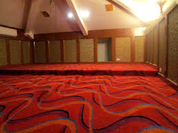 cut pile carpet for home theater and