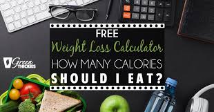 free weight loss calculator how many