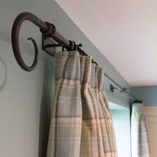 Curtain Poles With One Decorative