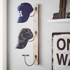 vertical hat storage wall hooks