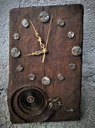 100 Handmade Wood Wall Clock Large