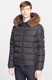 Down Jacket Jackets Fur Trim Coat