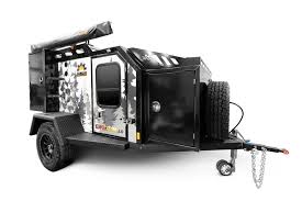metal off road camper off grid trailers