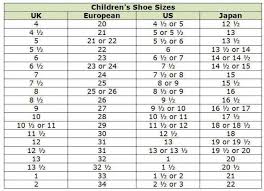 Expert Chinese Toddler Shoe Size Chart Boot Size Comparison